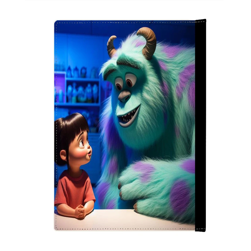 کلاسور پاد آفرین مدل فانتزی طرح کارتونی سالیوان و بو کد p453