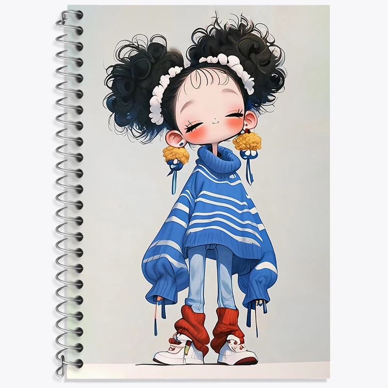 دفتر نت موسیقی 50 برگ خندالو طرح دخترانه کیوت کد N3005