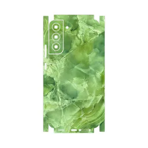 MAHOOT Green-Crystal-Marble-FullSkin Cover Sticker for Samsung Galaxy S22 Plus 5G