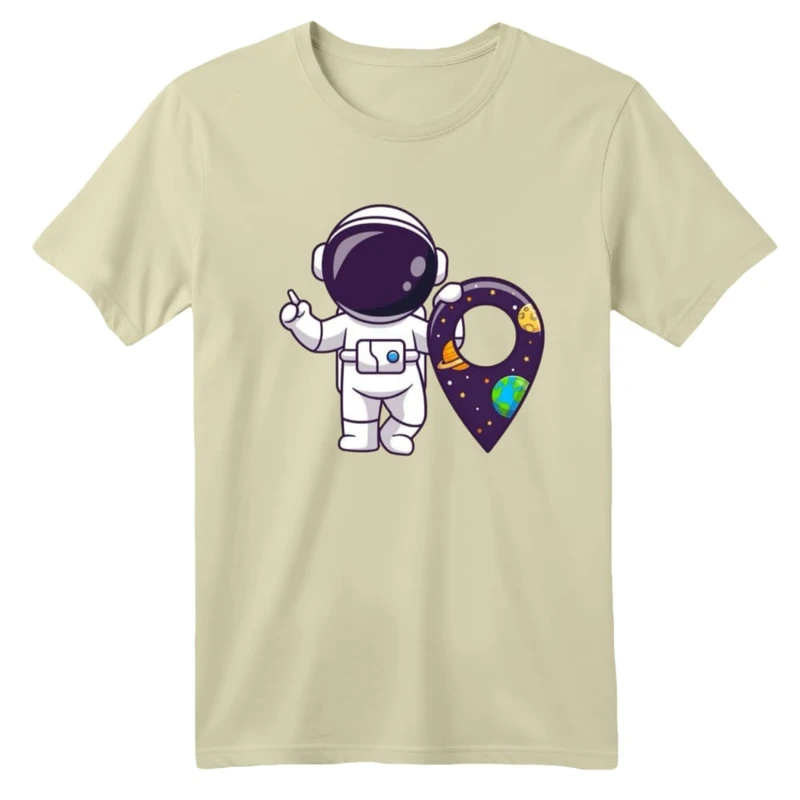 تی شرت آستین کوتاه بچگانه مدل فضانورد کد ۸