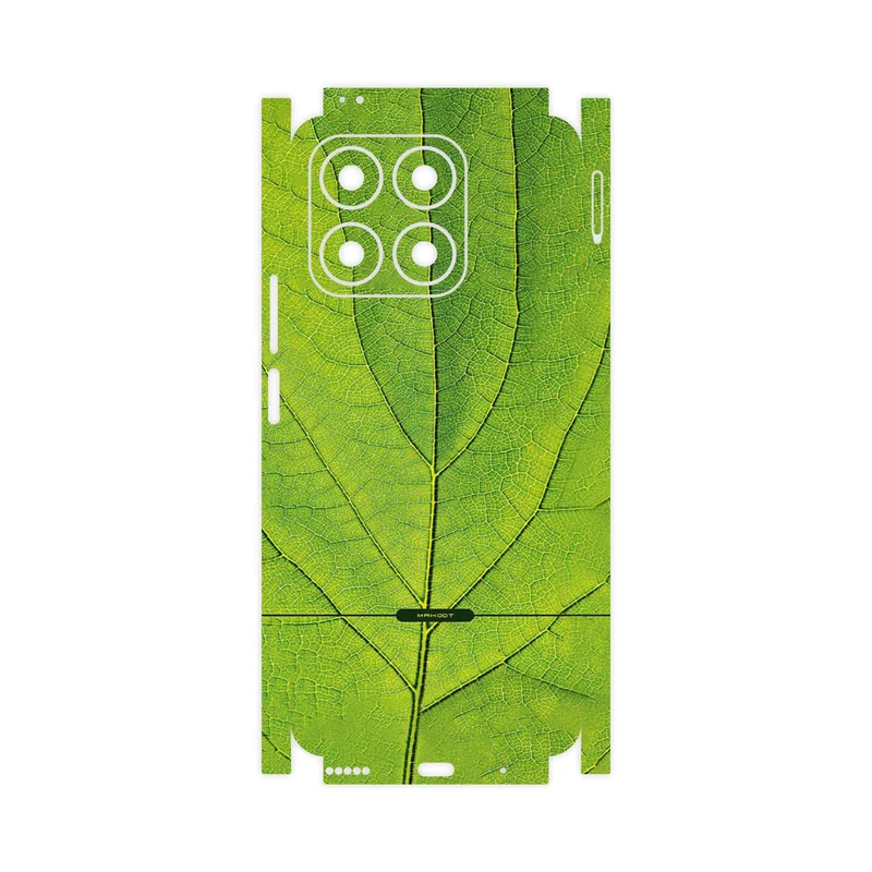 برچسب پوششی ماهوت مدل Leaf_Texture-FullSkin مناسب برای گوشی موبایل آنر X8a