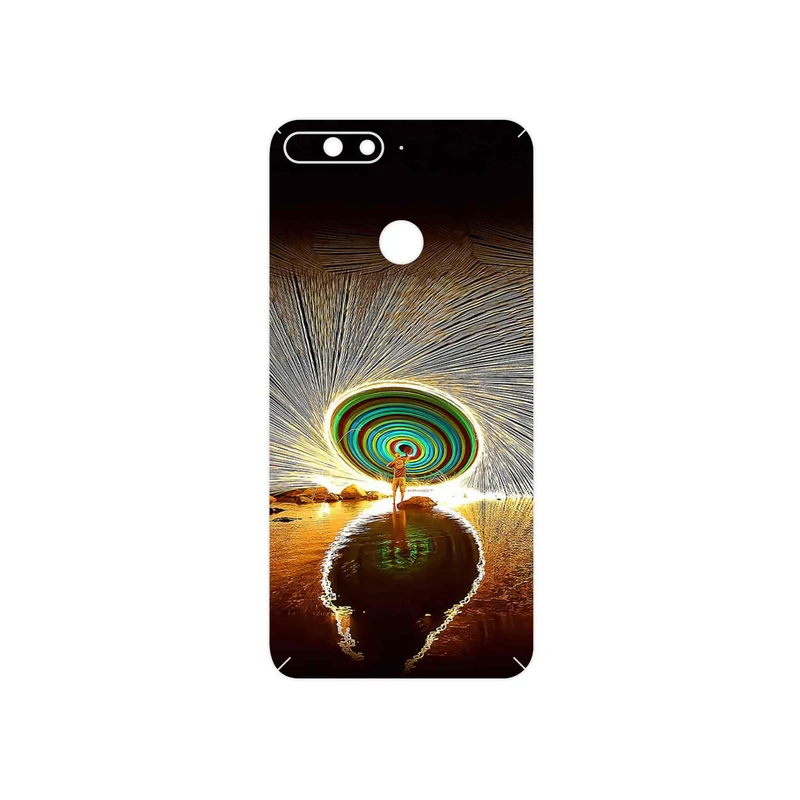 برچسب پوششی ماهوت مدل Night Light Fountain مناسب برای گوشی موبایل آنر 7A