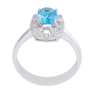 انگشتر نقره زنانه بازرگانی میلادی مدل سنگ اونیکس کد AWR_1037