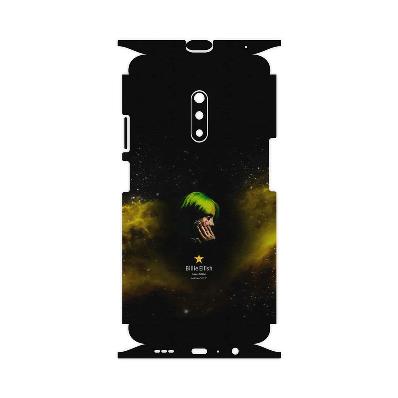 برچسب پوششی ماهوت مدل Billie Eilish-FullSkin مناسب برای گوشی موبایل اپو Realme X