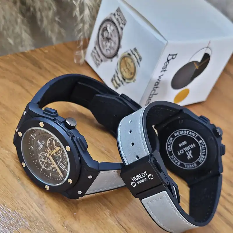 ست ساعت مچی عقربه ای زنانه و مردانه  مدل اسکلتونTm