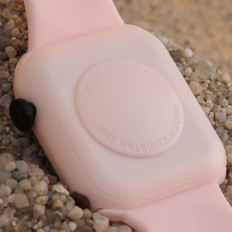 ساعت مچی دیجیتال زنانه مدل فانتزی قلبی بند سیلیکونی کد WHW_367