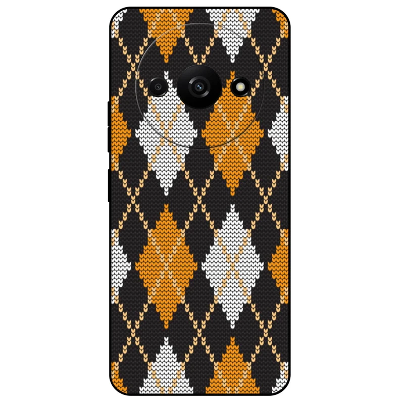 کاور مگافون طرح بافت مدل 8104 مناسب برای گوشی موبایل شیائومی Poco C61