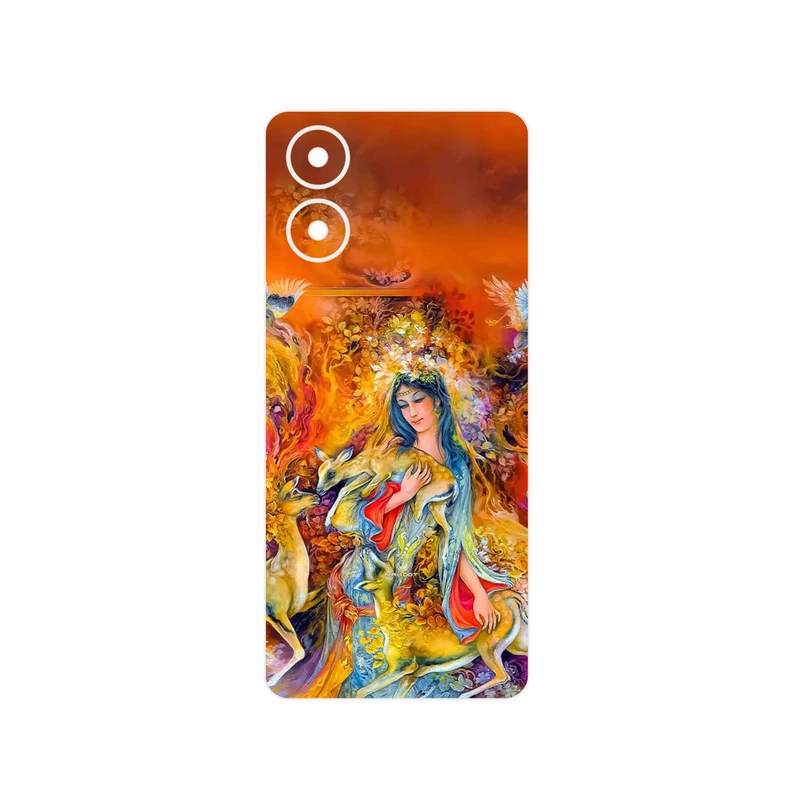 برچسب پوششی ماهوت مدل Persian miniature 2 مناسب برای گوشی موبایل موتورولا Moto G04