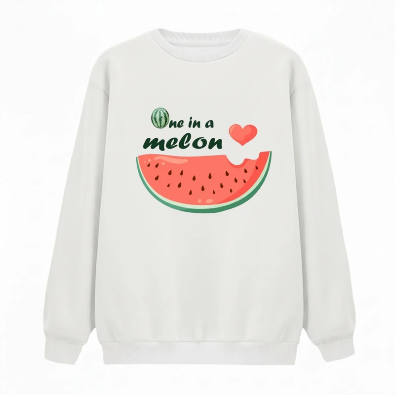 سویشرت زنانه مدل هندوانه یلدایی کد v12 