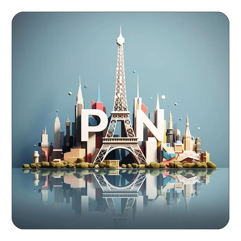 مگنت کاکتی طرح پاریس Paris مدل mp55353