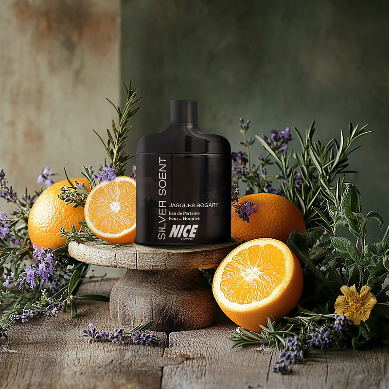 ادو پرفیوم مردانه نایس پاپت مدل Silver Scent با رایحه خنک و تند حجم 85 میلی لیتر