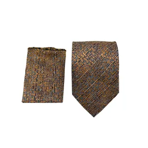 ست کراوات و دستمال جیب مردانه آریوان مدل EF8994