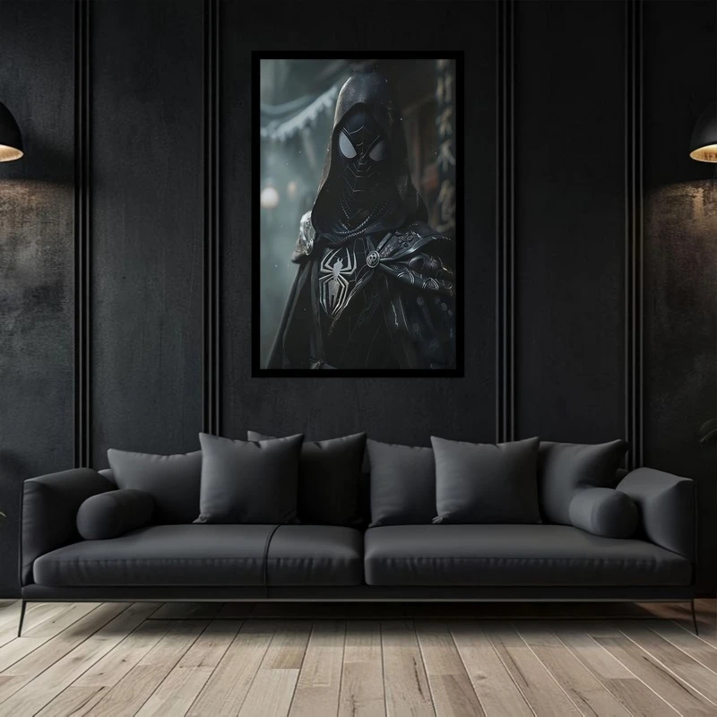 تابلو بکلیت طرح نقاشی و هنر دیجیتال  مرد عنکبوتی  اسپایدرمن مدل B-bu2828