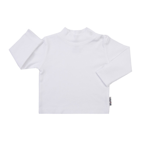 تی شرت آستین بلند بچگانه آدمک کد 146401 رنگ سفید