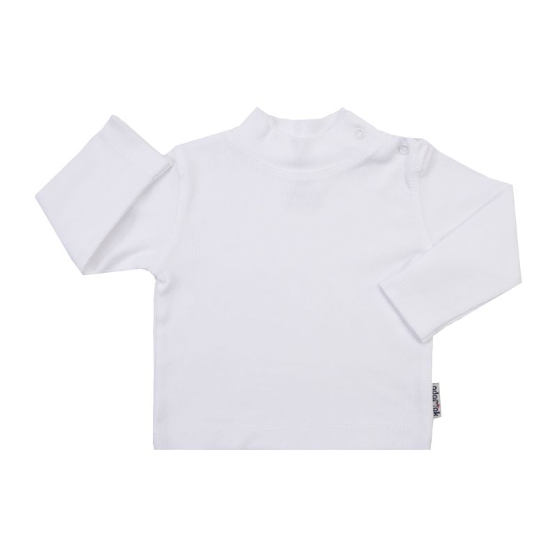 تی شرت آستین بلند بچگانه آدمک کد 146401 رنگ سفید -  - 1