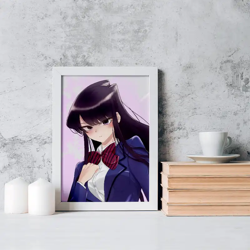 تابلو خندالو مدل انیمه کومی سان کد 16070