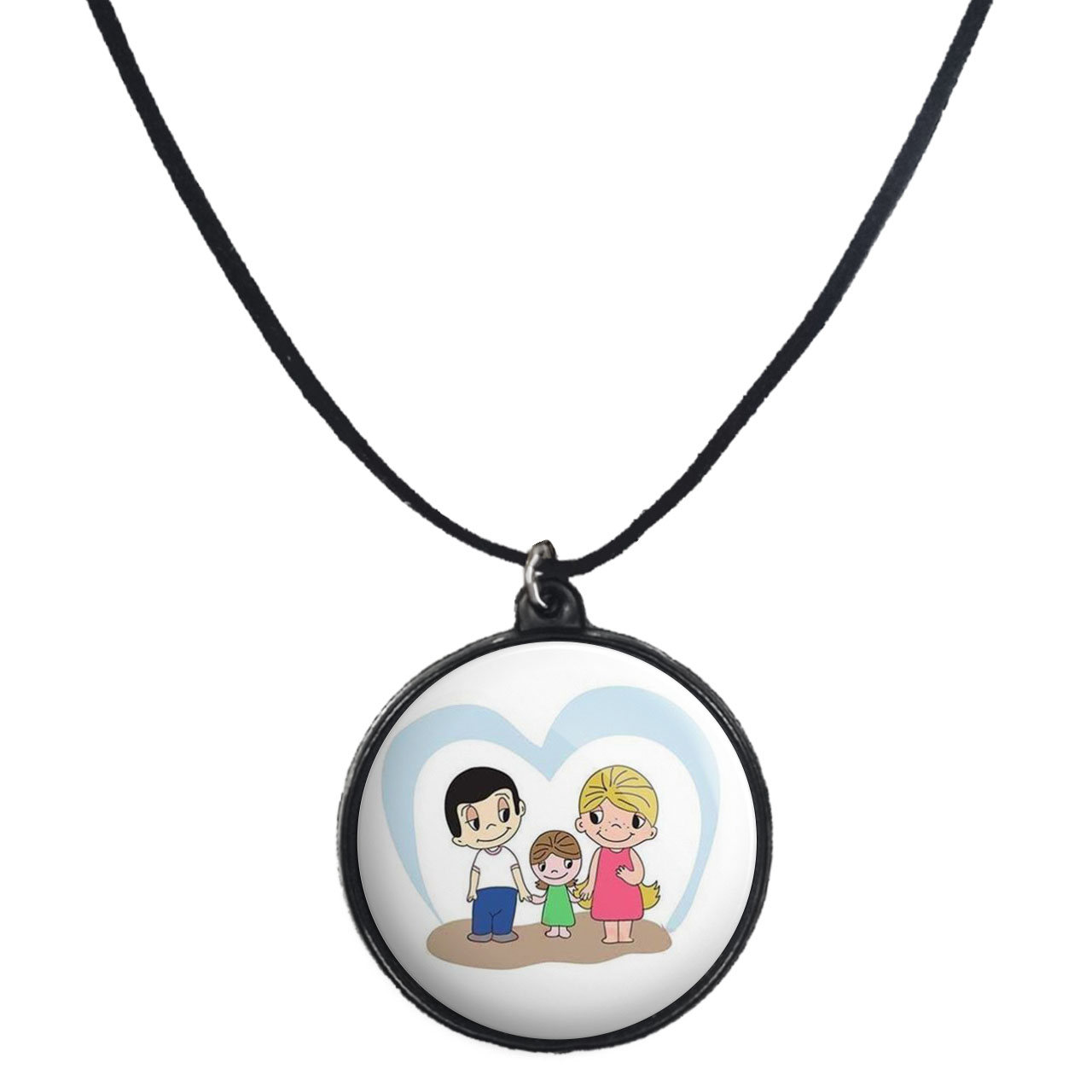 گردنبند پرمانه طرح عاشقانه کد pmb.5303 مدل دو طرفه