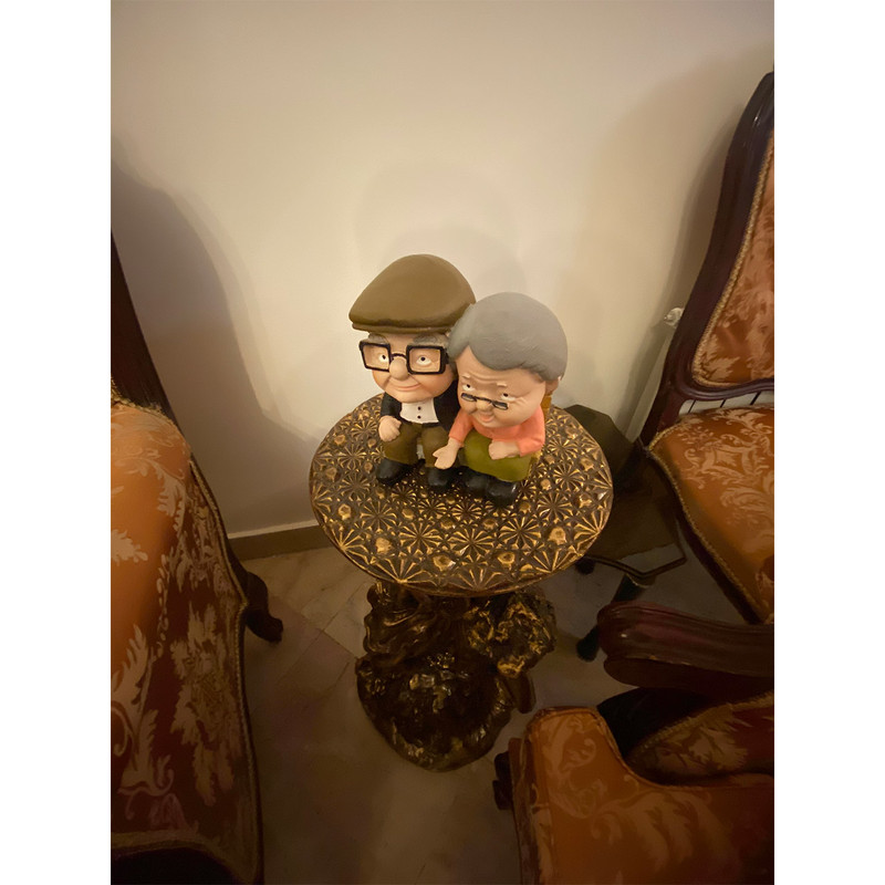 مجسمه طرح پیرمرد و پیرزن کد RM-6979