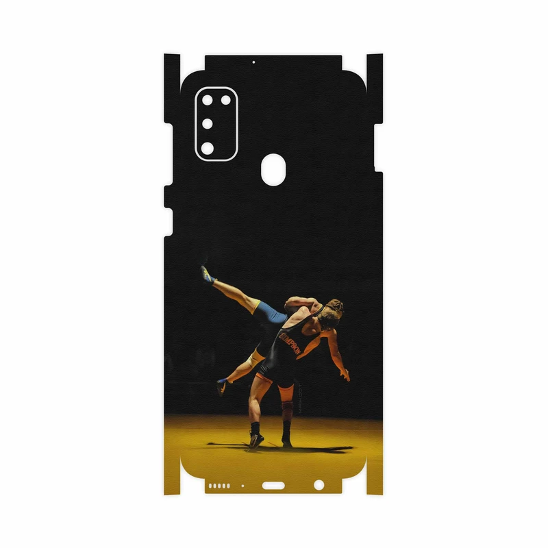 برچسب پوششی ماهوت مدل Wrestling-FullSkin مناسب برای گوشی موبایل سامسونگ Galaxy M30s