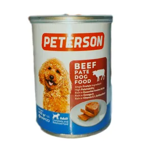 کنسرو سگ پترسون مدل پته طعم بیف وزن 400 گرم