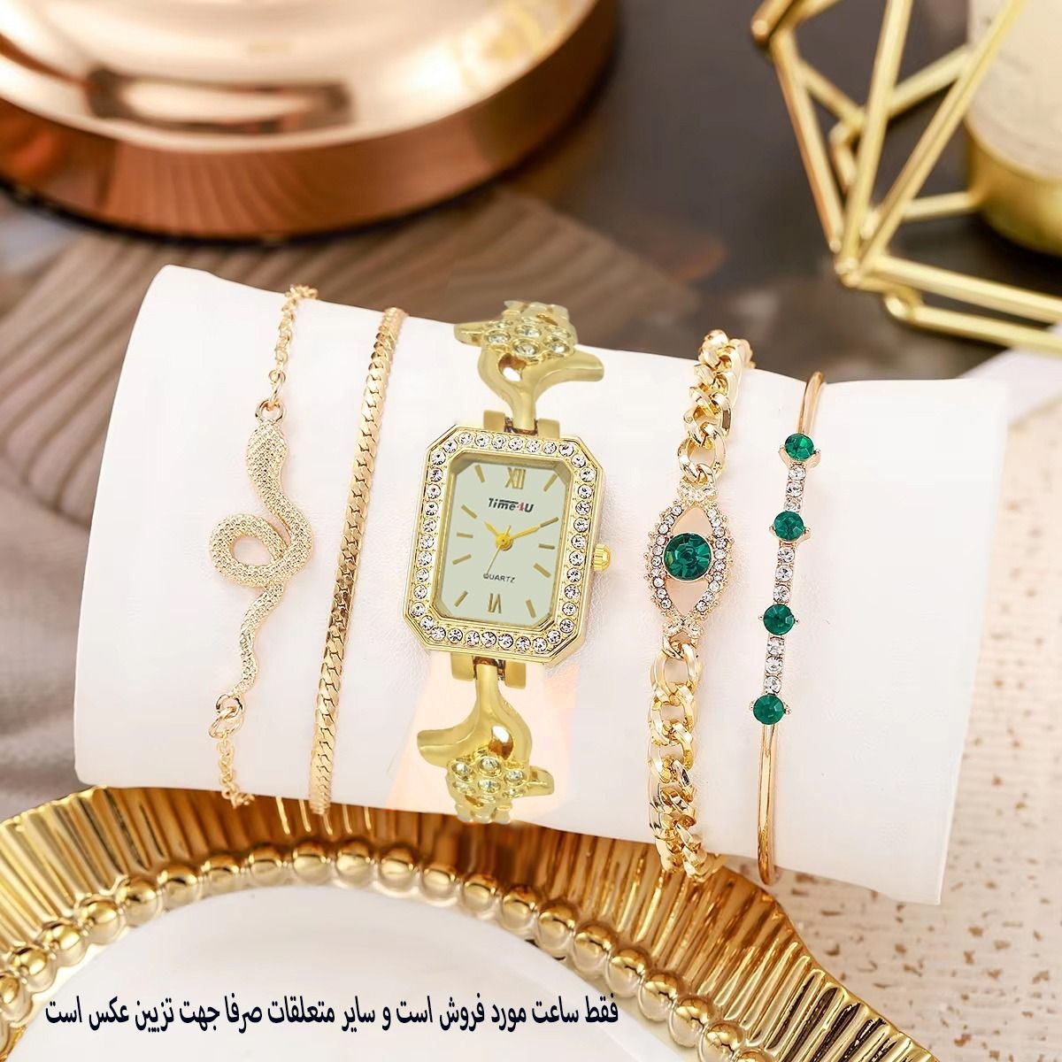 ساعت مچی عقربه ای زنانه مدل موتور کوارتز کد MO02 - - 5