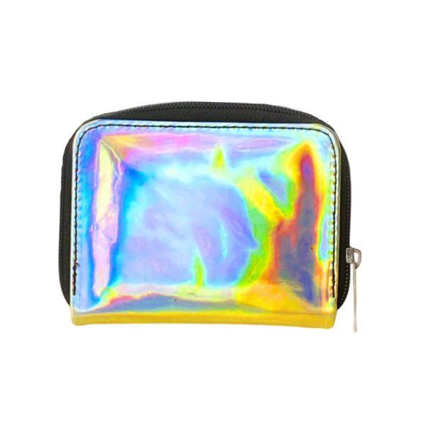 کیف پول زنانه مدل کهکشانی چهارضلعی