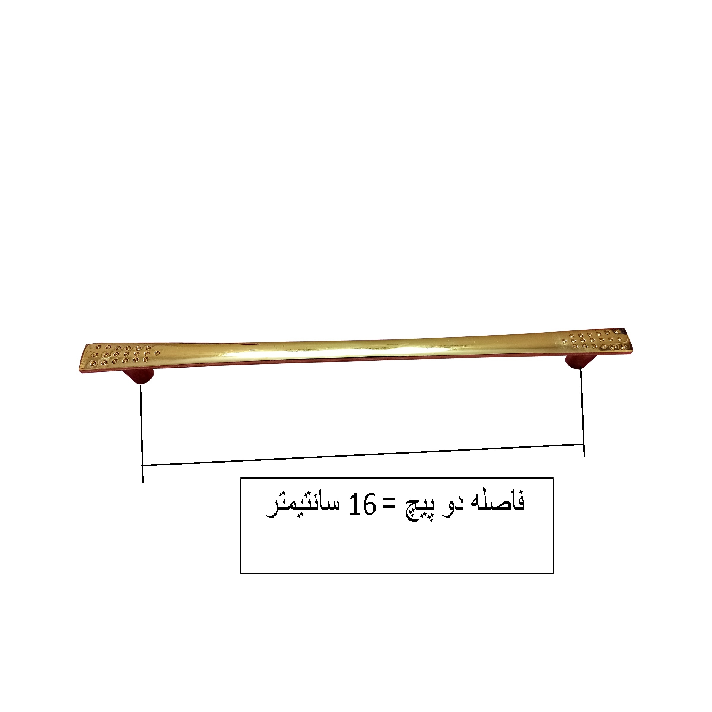 دستگیره کابینت مدل CS160 بسته 3 عددی