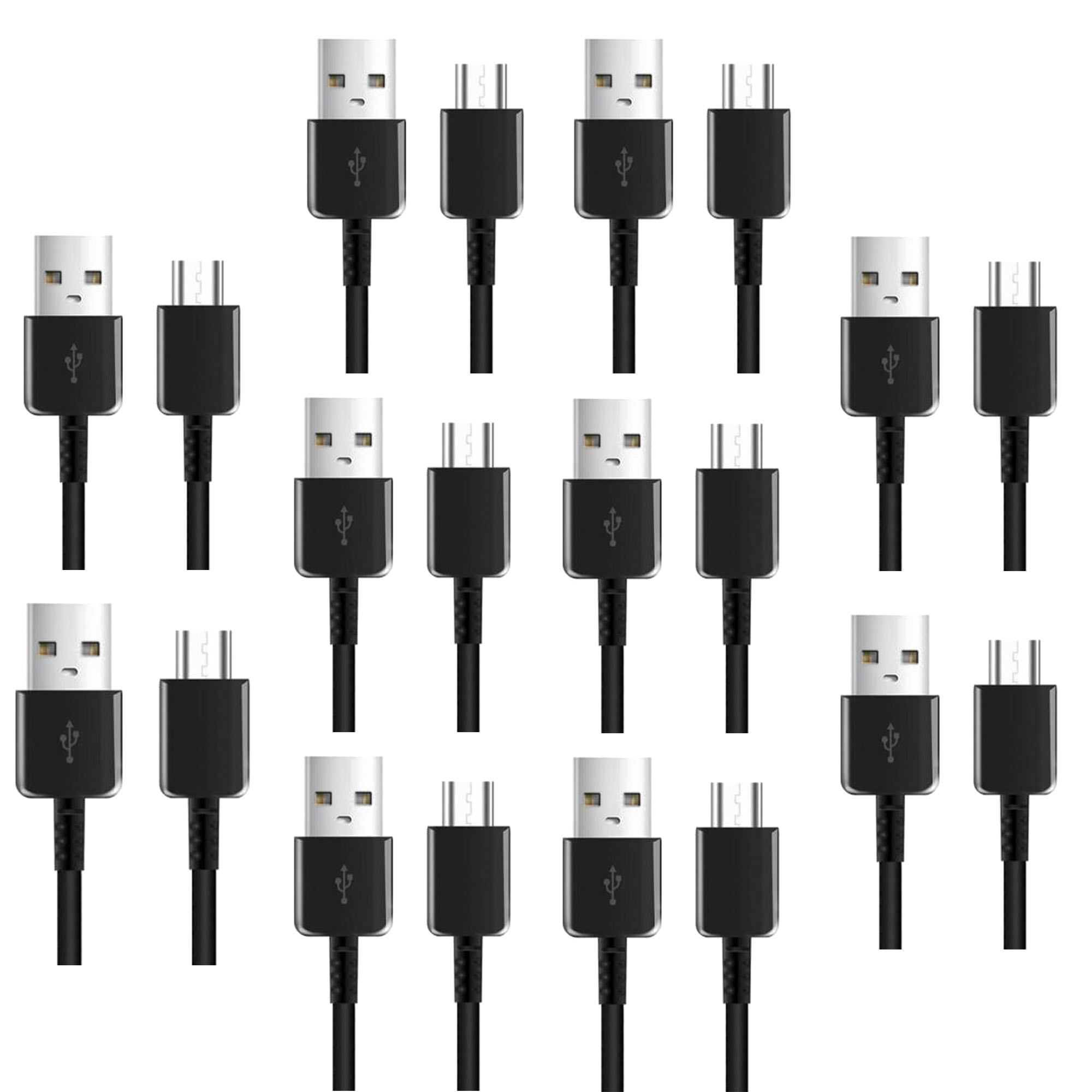 کابل تبدیل USB به USB-C مدل A52 & A72 طول 1 متر مجموعه 10 عددی