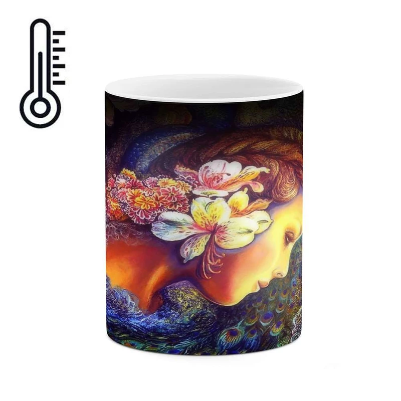 ماگ حرارتی کاکتی مدل نقاشی کد mgh13701