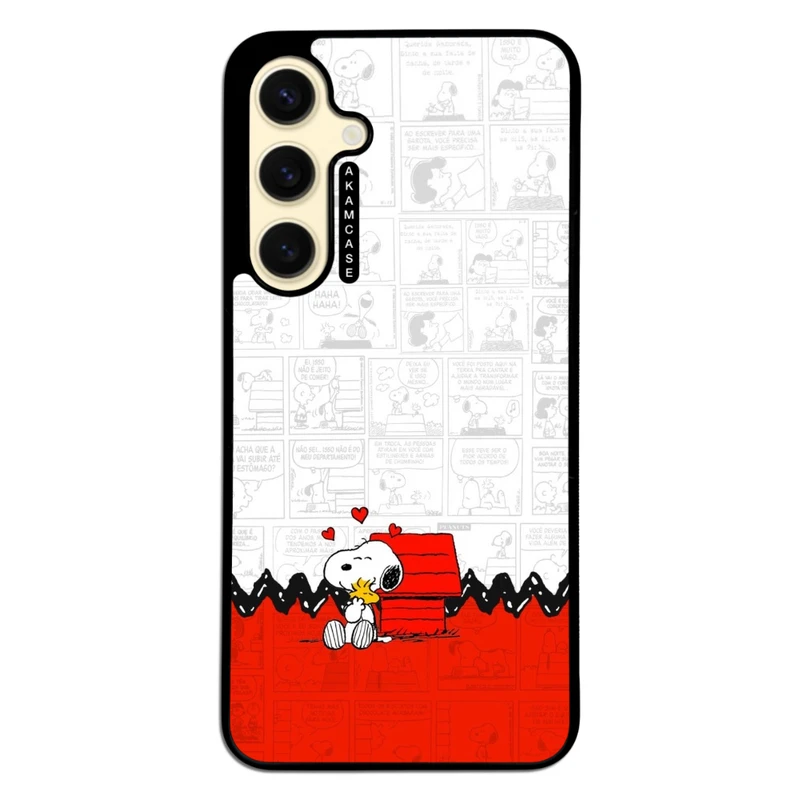 کاور آکام مدل AMC-WSGS24FE-SNOOPY-19 مناسب برای گوشی موبایل سامسونگ Galaxy S24 FE