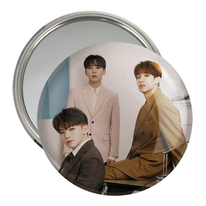 آینه جیبی خندالو مدل گروه سونتین Seventeen  کد 21658