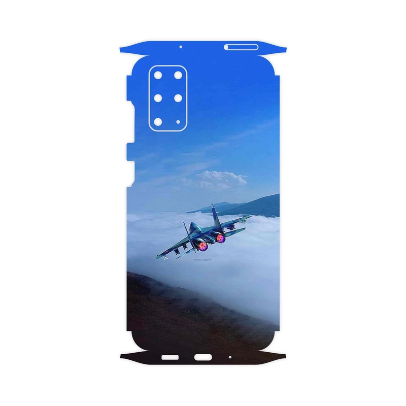 برچسب پوششی ماهوت مدل Fighter plane Su27-FullSkin مناسب برای گوشی موبایل سامسونگ Galaxy S20 Plus