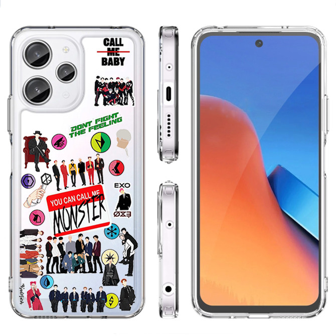 کاور طرح Exo مناسب برای گوشی موبایل شیائومی Redmi12  