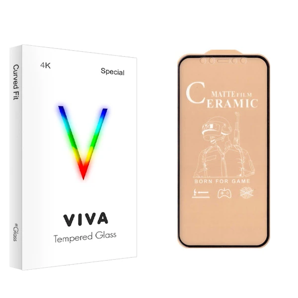 محافظ صفحه نمایش سرامیکی  ویوا مدل 4K مناسب برای گوشی موبایل اپل Iphone 12 mini