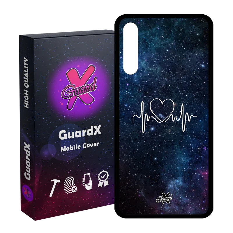 کاور گارد ایکس طرح Love مدل Glass10114 مناسب برای گوشی موبایل هوآوی Y8P / P Smart S