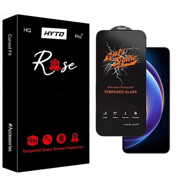محافظ صفحه نمایش هیتو مدل Rose Antistatic Touch مناسب برای گوشی موبایل شیائومی Redmi note 12 4G / 12 5G / note 12R Pro / poco X5