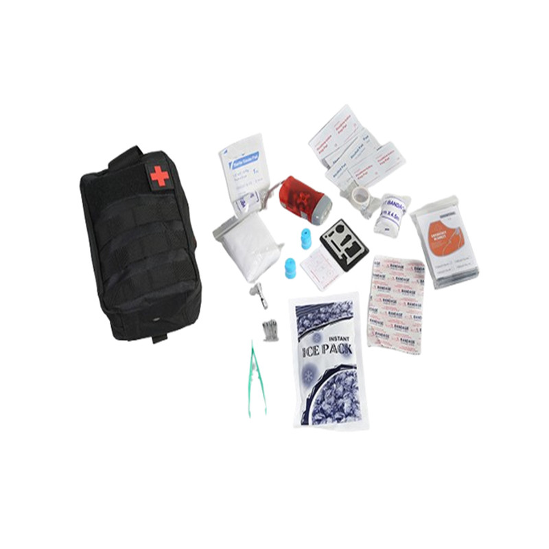 کیف کمک های اولیه مدل کمری امدادی تاکتیکال مجموعه 15 عددی