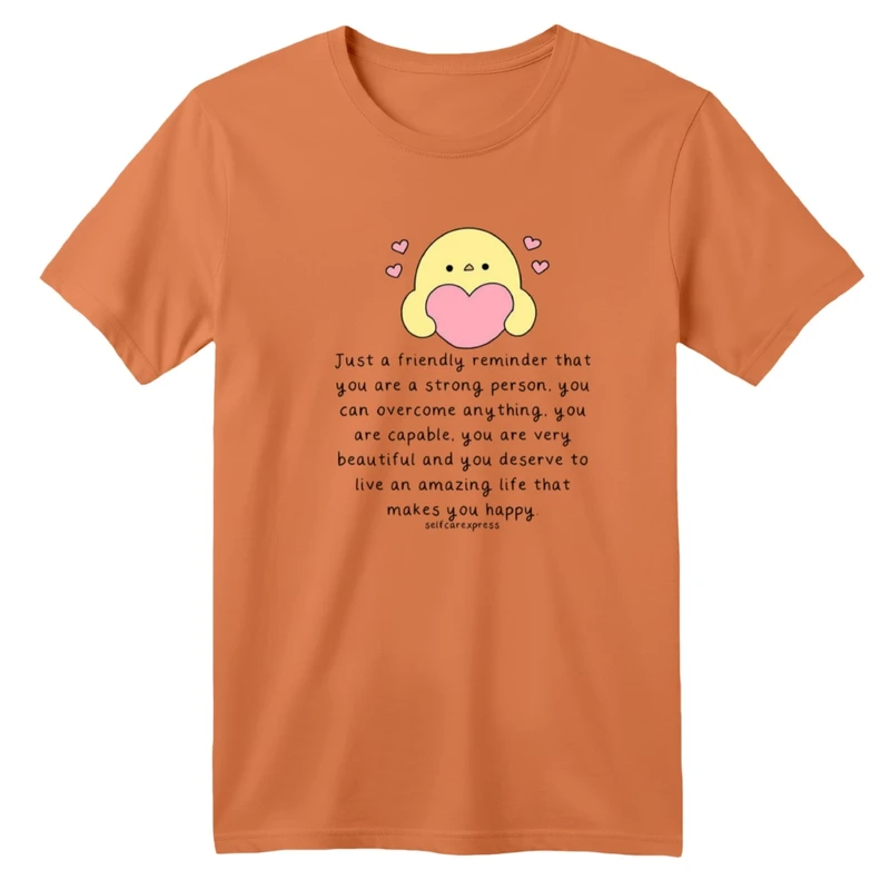 تی شرت آستین کوتاه بچگانه مدل جوجه و قلب