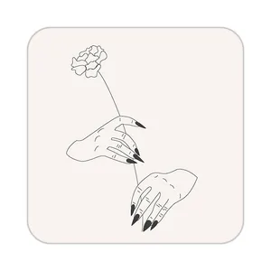 زیر لیوانی کاکتی طرح عاشقانه مدل mp38188