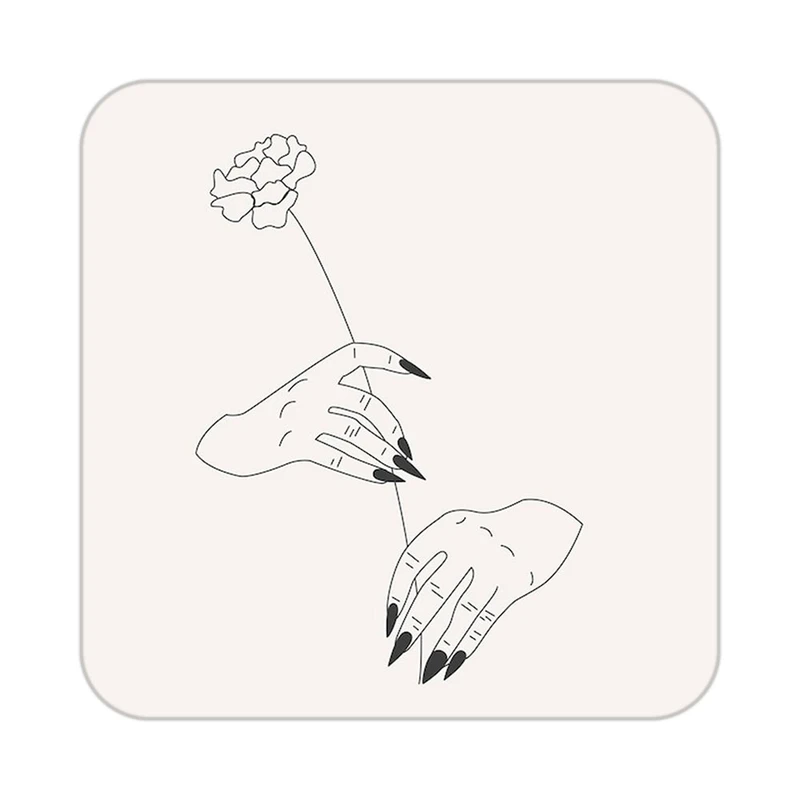 زیر لیوانی کاکتی طرح عاشقانه مدل mp38188