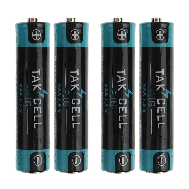 باتری نیم قلمی تک سل مدل AAA بسته 4 عددی