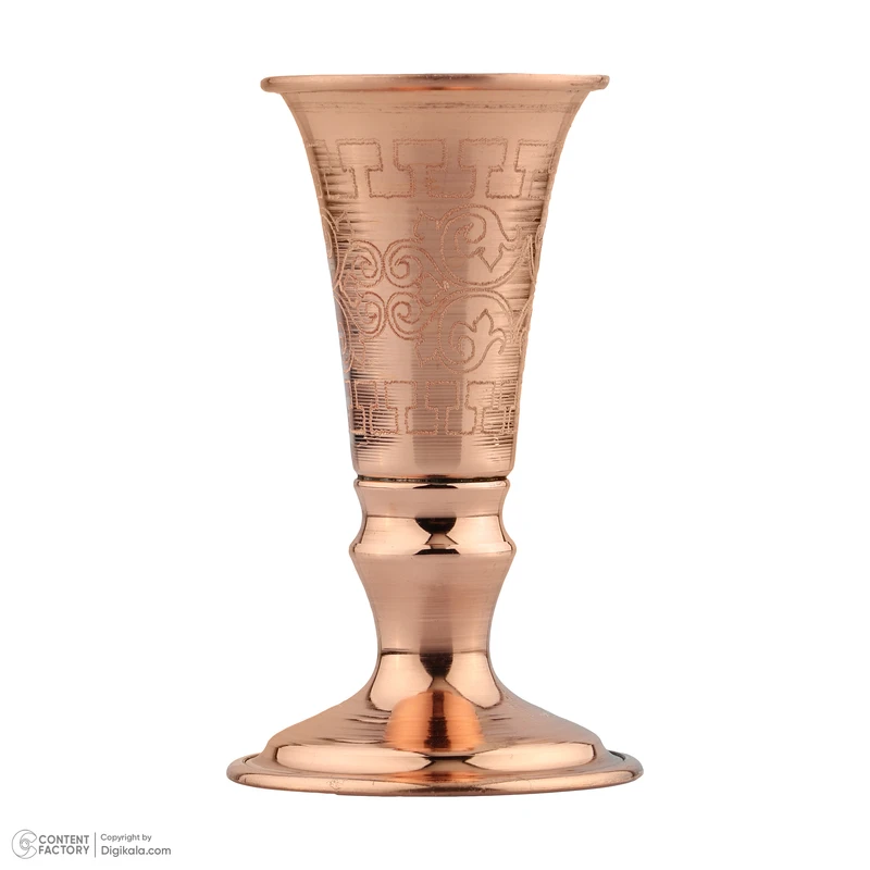 عکس شماره 8 : آینه و شمعدان مسی مدل 2