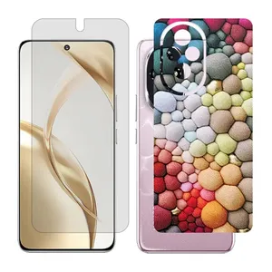 Glass Together model matte screen protector suitable for Honor 200 mobile phone with back cover sticker