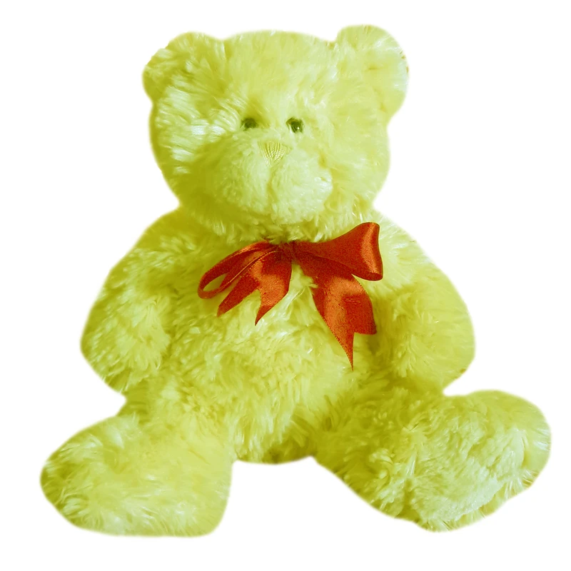 عروسک طرح خرس مدل پاپیون دار کد 460 ارتفاع 24 سانتی متر