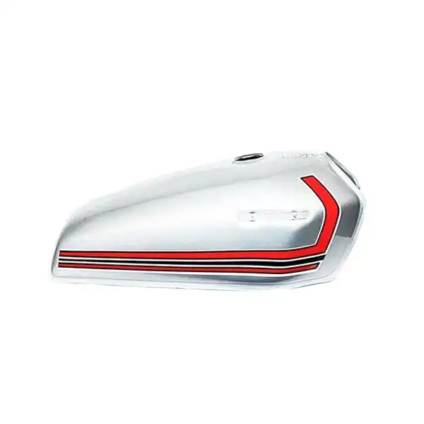 باک موتور سیکلت تیزرو پارت مدل عصایی SILV مناسب برای هوندا CDI به همراه قاب بغل