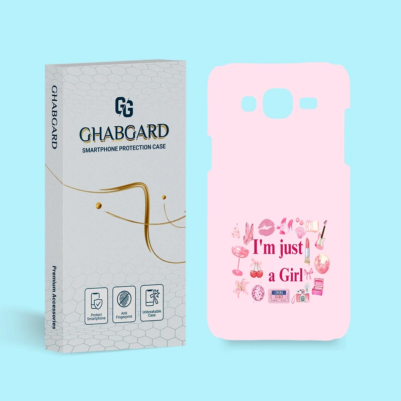 کاور گارد قاب مدل دخترانه مناسب برای گوشی موبایل سامسونگ Galaxy J7 2015 / J700 