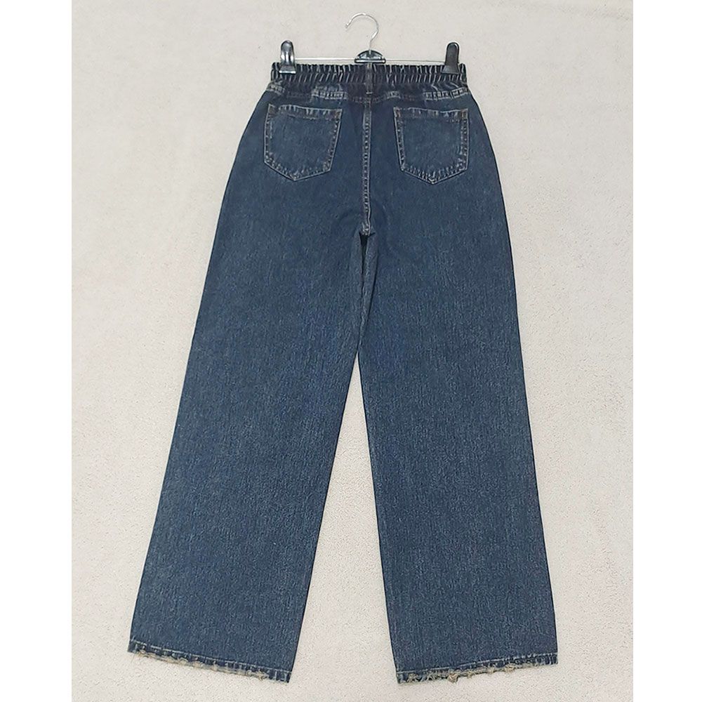 شلوار جین زاپ دار زنانه دیان مدل بگ -  - 7