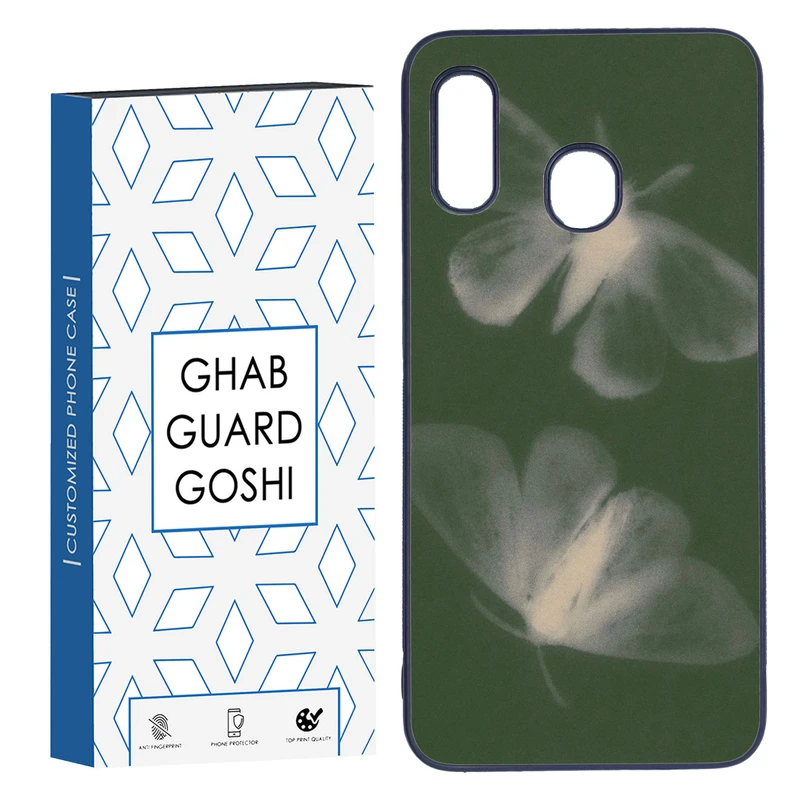 کاور قاب گارد گوشی طرح پروانه کد TPU-167 مناسب برای گوشی موبایل سامسونگ Galaxy A30 / A20