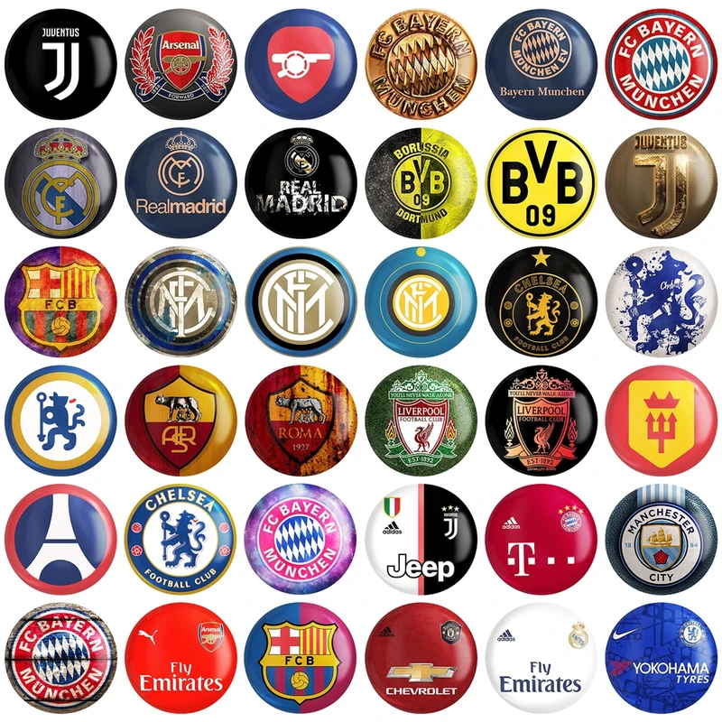 پیکسل خندالو طرح فوتبالی کد 50 مدل بزرگ مجموعه 36 عددی