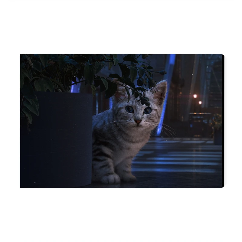 تابلو شاسی عرش مدل گربه کد As1804